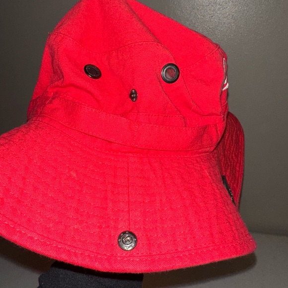 Coca-Cola bucket hat with a bottle opener attachment and an adjustable string - Picture 3 of 9
